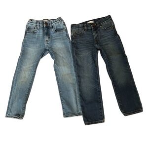 J. Crew Crewcuts Slim Fit Flex Jeans, 2 pairs, Boys Size 5